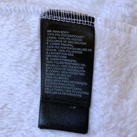 The North Face Osito Full Zip Jacket In White - Picture 5 of 7